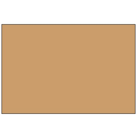 Bsc Preferred 4 x 6'' - Kraft Block Out Labels BUY00025573